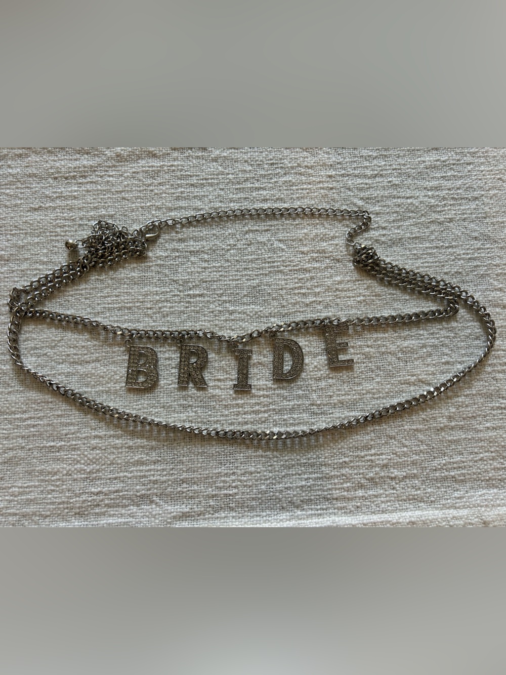 BRIDE Silver Waist Chain